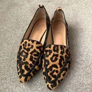 Franco sarto clearance calf hair flats